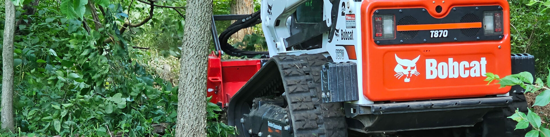 Equipment Clearing Land