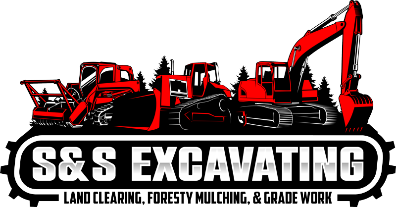 S & S Excavation Logo